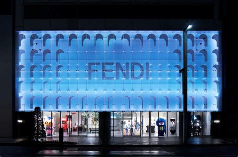 fendi giapponese|fendi ginza pop up.